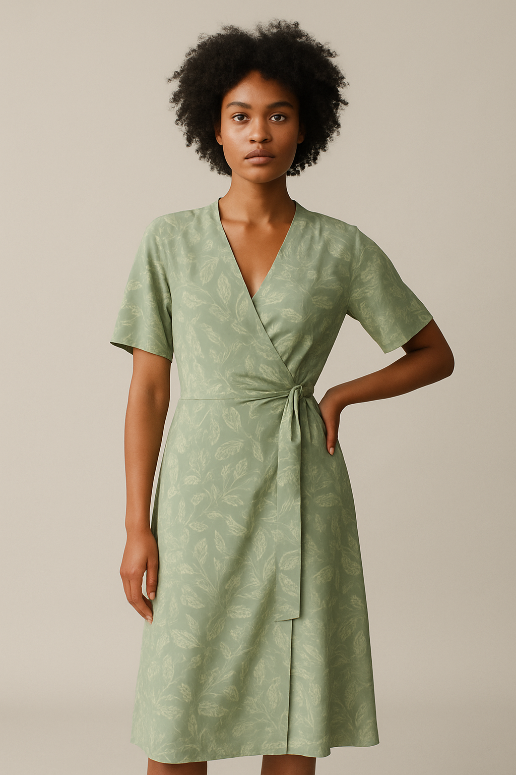 Hannah | Wickelkleid Print